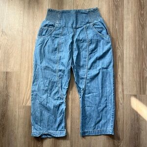 Sz S We The Free Denim Cropped Jeans